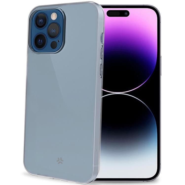Celly iPhone 15 Pro Max Mobilskal Gelskin TPU - Clear