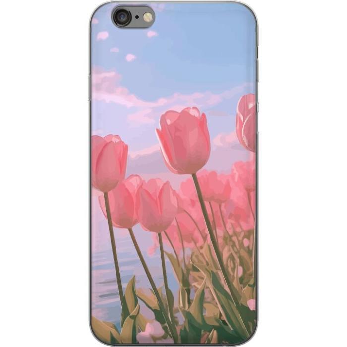 iSecrets - Mobilskal till Apple iPhone 6s Plus med Rosa Tulpaner
