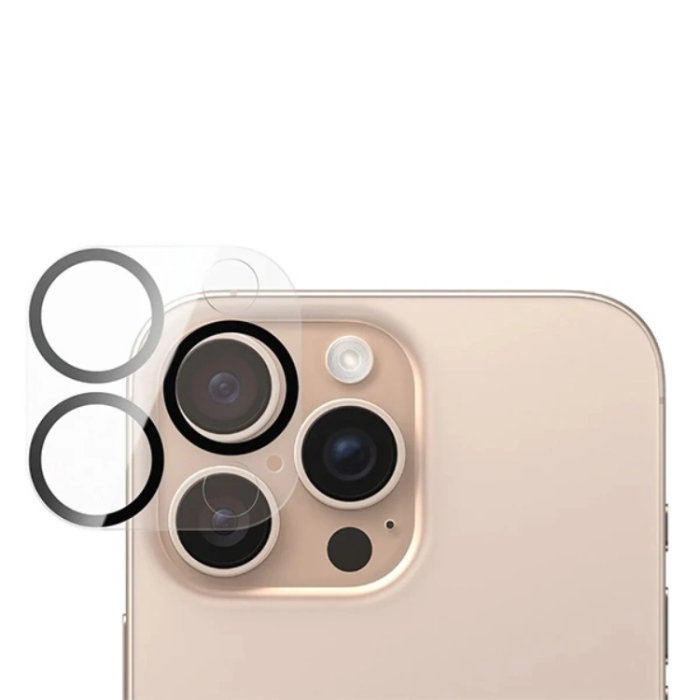 PanzerGlass - PanzerGlass iPhone 16 Pro/16 Pro Max Kameralinsskydd Härdat Glas
