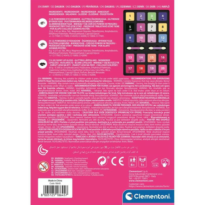 CLEMENTONI - CLEMENTONI Crazy Chic Trousse Diary