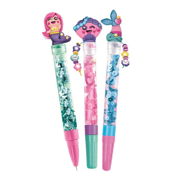 CLEMENTONI - CLEMENTONI Create Your Pens 3-Pack Magical Mermaids