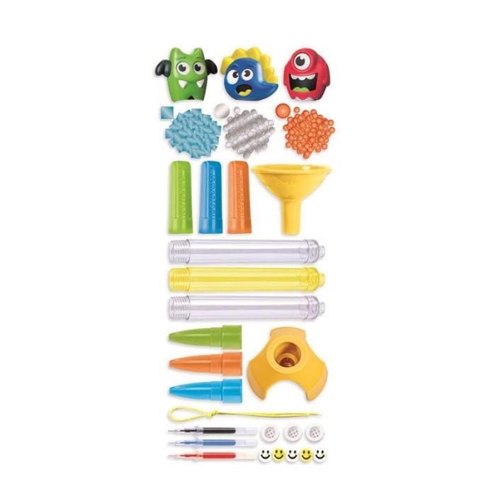 CLEMENTONI - CLEMENTONI Create Your Pens 3-Pack Monster