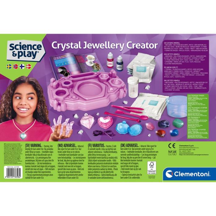 CLEMENTONI - CLEMENTONI Crystal Jewels Lab