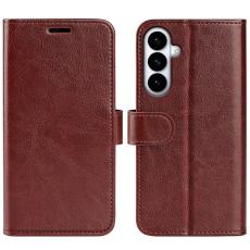 OEM - Mobilfodral f&ouml;r Samsung Galaxy S26 Plus Konstl&auml;der Stativ - Brun