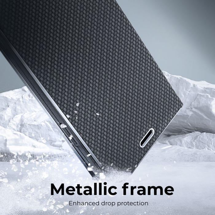 OEM - LUNA Carbon Fodral för Samsung A23 5G svart