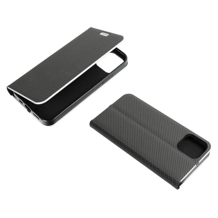 OEM - LUNA Carbon Fodral för Samsung A23 5G svart