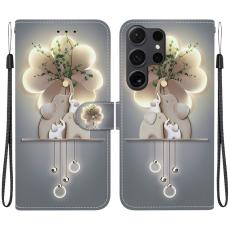 OEM - Pl&aring;nboksfodral f&ouml;r Samsung Galaxy S26 Ultra Konstl&auml;der - Tre Elefanter