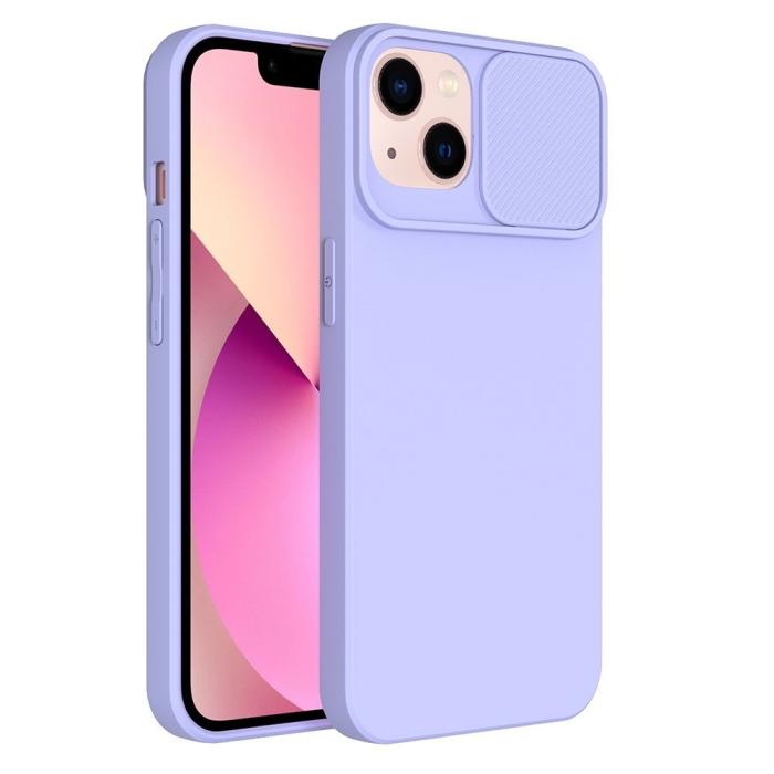 OEM - SLIDE skal för Samsung A14 5G / A14 4G lavendel