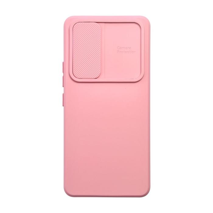 OEM - SLIDE skal för Samsung A14 5G / A14 4G ljusrosa