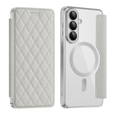 OEM - Mobilskal f&ouml;r Samsung Galaxy S26 Magnetiskt RFID Kortfack - Titangr&aring;