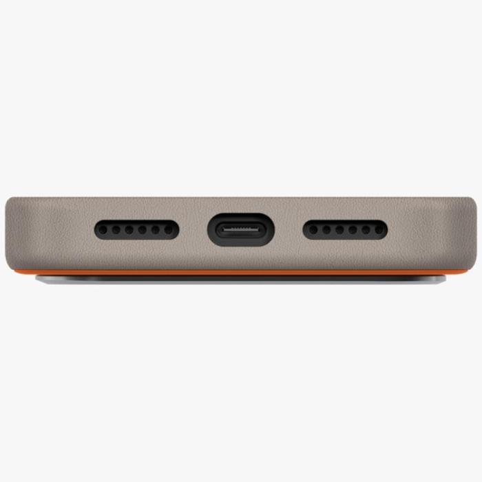 UNIQ - UNIQ iPhone 17 Pro Max Mobilskal MagSafe Lyden DS - Orange/Grå