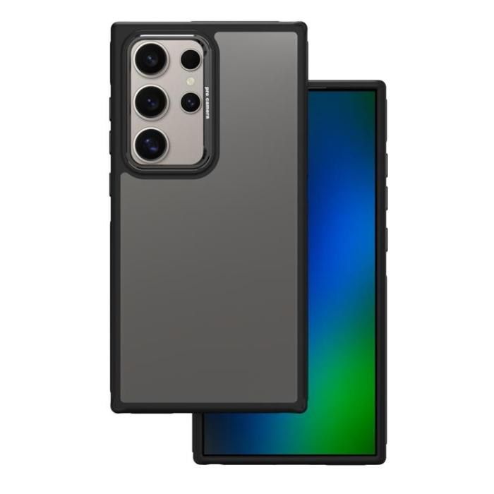 OEM - Galaxy S24 Ultra Mobilskal Crystal Black - Svart