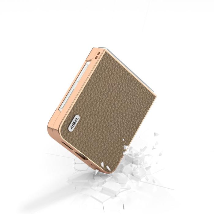 ABEEL - ABEEL Mobilskal till Samsung Galaxy Z Flip7 FE 5G Star Series Brun