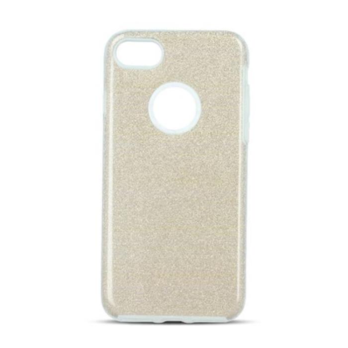 OEM - iPhone 16 Plus Mobilskal Glitter 3in1 - Guld