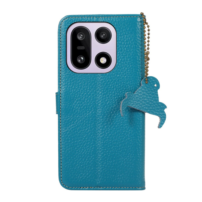 A-One Brand - OnePlus 15 5G Plånboksfodral Äkta Läder RFID Blocking