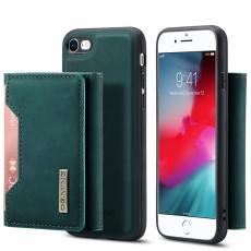 DG.MING - DG.MING Magnetisk Konstl&auml;der Pl&aring;nboksfodral i Gr&ouml;n f&ouml;r iPhone 7/8/SE