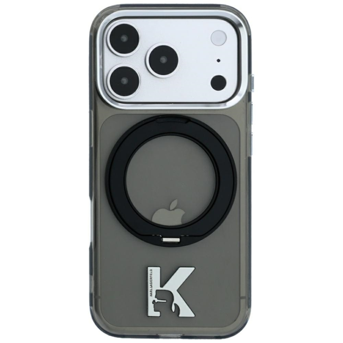 KARL LAGERFELD - Karl Lagerfeld Mobilskal till iPhone 18 Pro Max/17 Pro Max Magsafe IML Ringställ