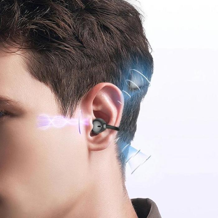 HTC - HTC In-Ear Trådlösa Sport Hörlurar Bluetooth 6.0 Clip-On NE55