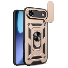 Amorus - AMORUS iPhone Air Mobilskal Med Kameralinsreglage - Guld
