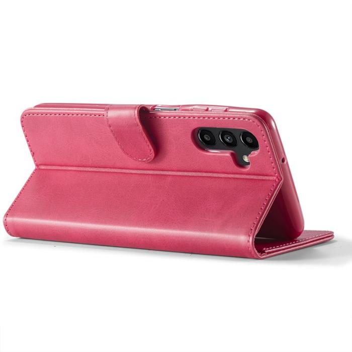 LC.imeeke - LC.IMEEKE Samsung Galaxy S23 FE Plånboksfodral Konstläder - Rosa