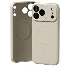 Mercury - Mercury iPhone 17 Pro Max Mobilskal MagSafe Semi-Silicone - Stone