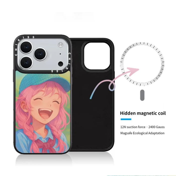 A-One Brand - iPhone 17 Pro Mobilskal MagSafe Aluminium Silikon