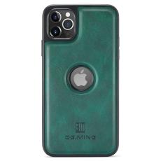 DG.MING - DG.MING Mobilskal till iPhone 11 Pro Max L&auml;derbel&auml;ggning Gr&ouml;n