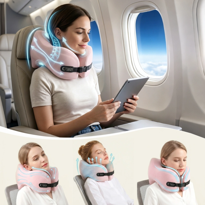 Tech-Protect - Tech-Protect ComfortRest Resekudde för Nacken - Rosa