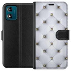 iSecrets - Plånboksfodral till Motorola Moto E13 med Fancy