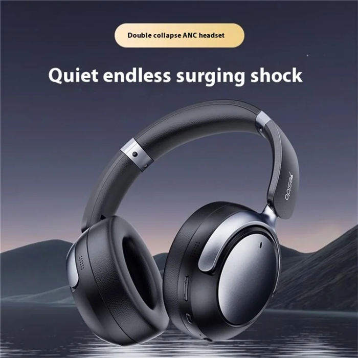 Yesido - YESIDO Trådlösa Hörlurar Bluetooth Over-Ear EP07 Hybrid ANC