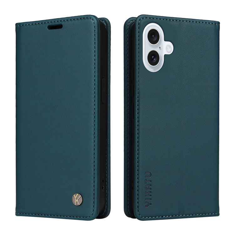 Yikatu iPhone 17 Plånboksfodral Closure - Grön | 2353 | AlltMobil