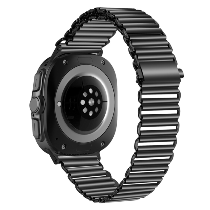 A-One Brand - Galaxy Watch 8/8 Classic (40/44/46mm) Armband Metal - Svart