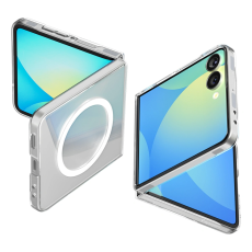 Spigen - Spigen Galaxy Z Flip 7 Mobilskal Magsafe Airskin - Clear/Vit