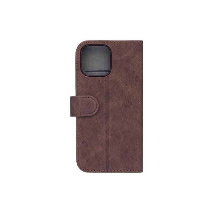 GEAR - GEAR Mobilfodral Nubuck PU iPhone 13 Pro Max - Brun