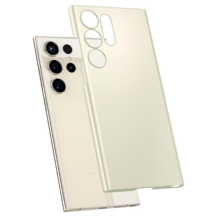 UTGATT - Spigen Galaxy S23 Ultra Mobilskal Airskin - Shiny Cream