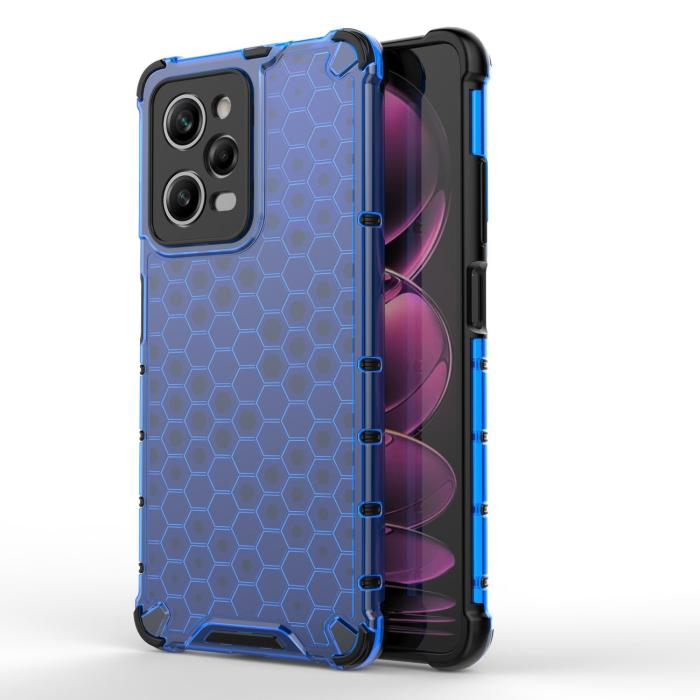 OEM - Redmi Note 12 Pro/Poco X5 Pro Mobilskal Honeycomb - Blå