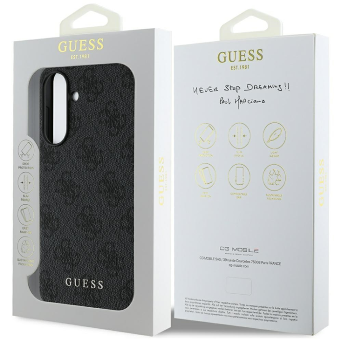 Guess - Guess Mobilskal För Galaxy A56 5G 4G Charms Collection - Svart