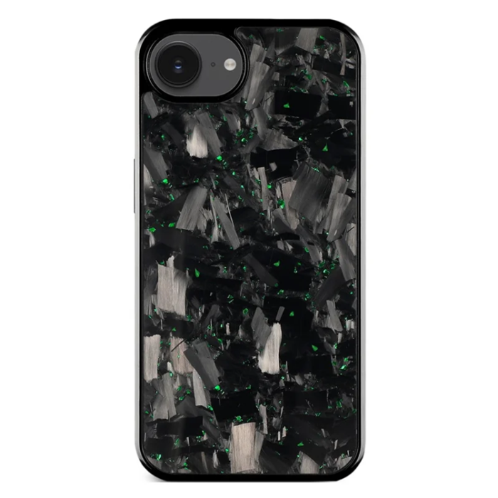 A-One Brand - iPhone 16e Mobilskal Aramid Fiber Forged - Grön