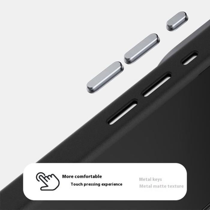 ABEEL - ABEEL iPhone 17 Pro Mobilskal MagSafe Carbon Fiber - Svart / Blå