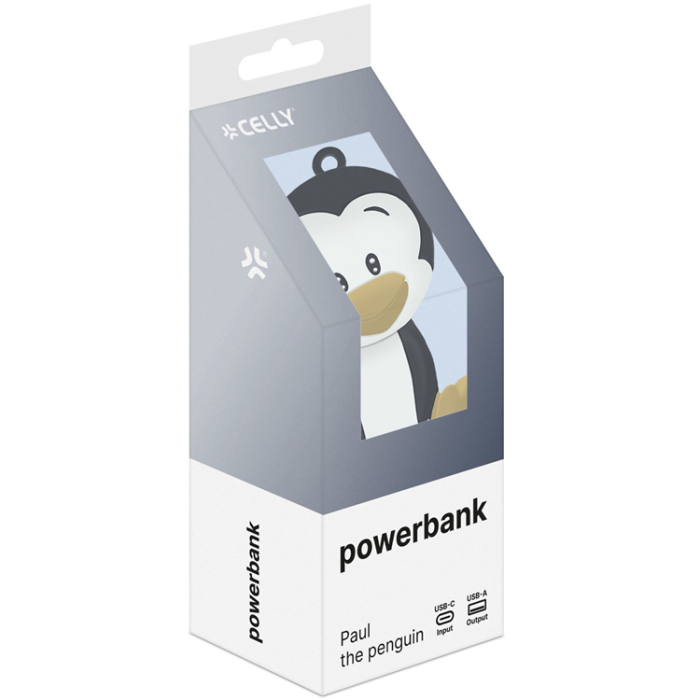 Celly - Celly PowerBank 2600 mAh 5W - Pingvin