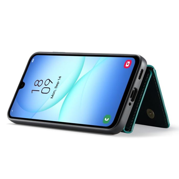 DG.MING - DG.MING Samsung Galaxy A17 5G Konstläder Plånboksfodral Grön