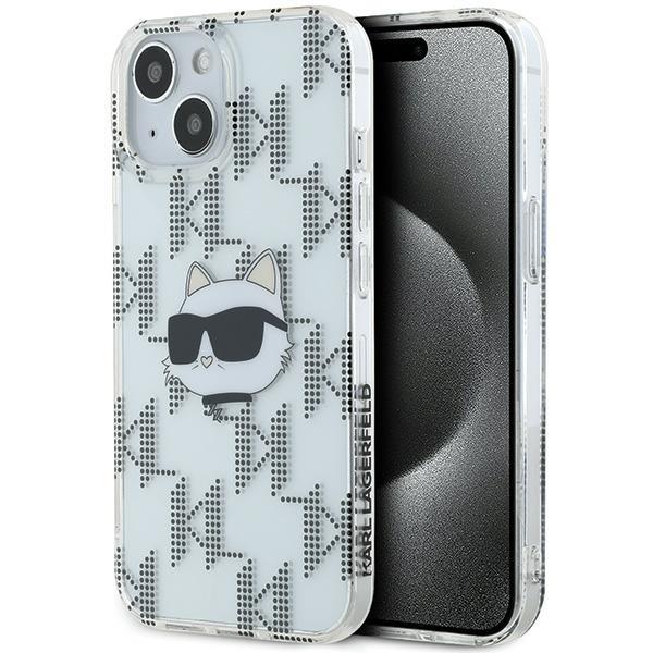 Karl Lagerfeld iPhone 15/14/13 Mobilskal IML Choupette Head - Transparent | 2353 | AlltMobil