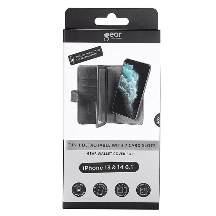 GEAR - GEAR iPhone 14 mobilfodral MagSeries - Svart