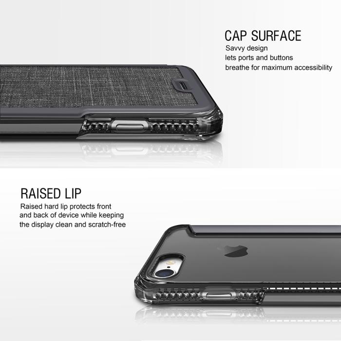 UTGATT5 - Itskins Fodral till iPhone 7 Plus & iPhone 8 Plus - Svart