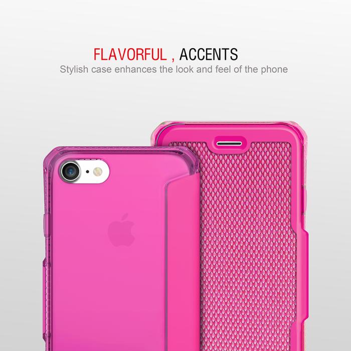 UTGATT5 - Itskins Spectra Fodral till iPhone 7/8 Plus - Rosa