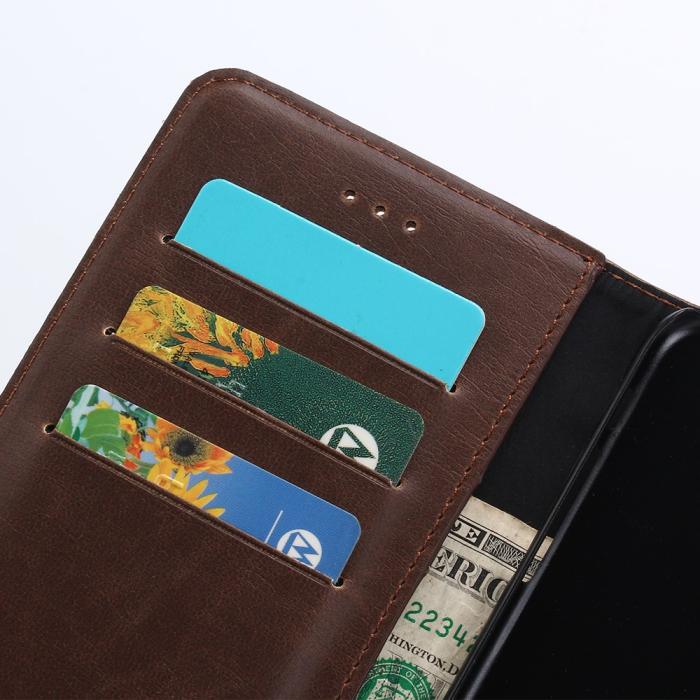 UTGATT1 - Retro Plånboksfodral till iPhone 7/8 Plus - Coffee