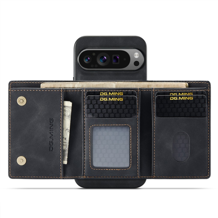 DG.MING - DG.MING Google Pixel 10 Pro XL Plånboksfodral Detatchable M1