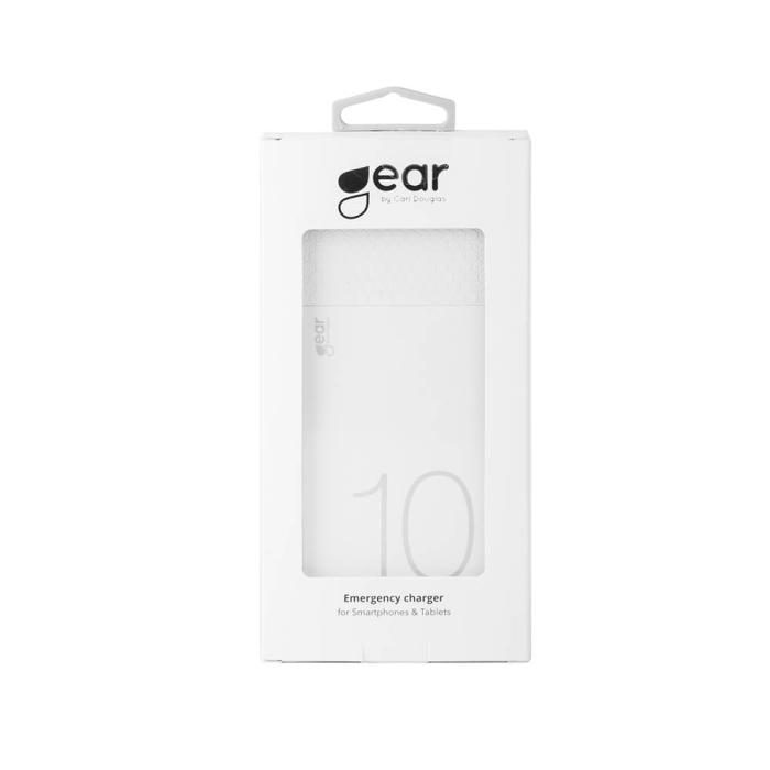 UTGATT5 - GEAR Powerbank 10000mAh LiPolymer 2.1A Lightning 2xUSB Vit