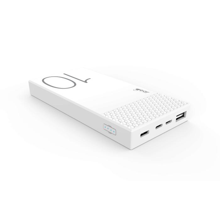 UTGATT5 - GEAR Powerbank 10000mAh LiPolymer 2.1A Lightning 2xUSB Vit