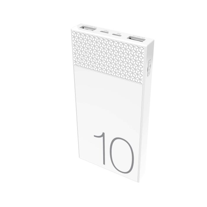 UTGATT5 - GEAR Powerbank 10000mAh LiPolymer 2.1A Lightning 2xUSB Vit